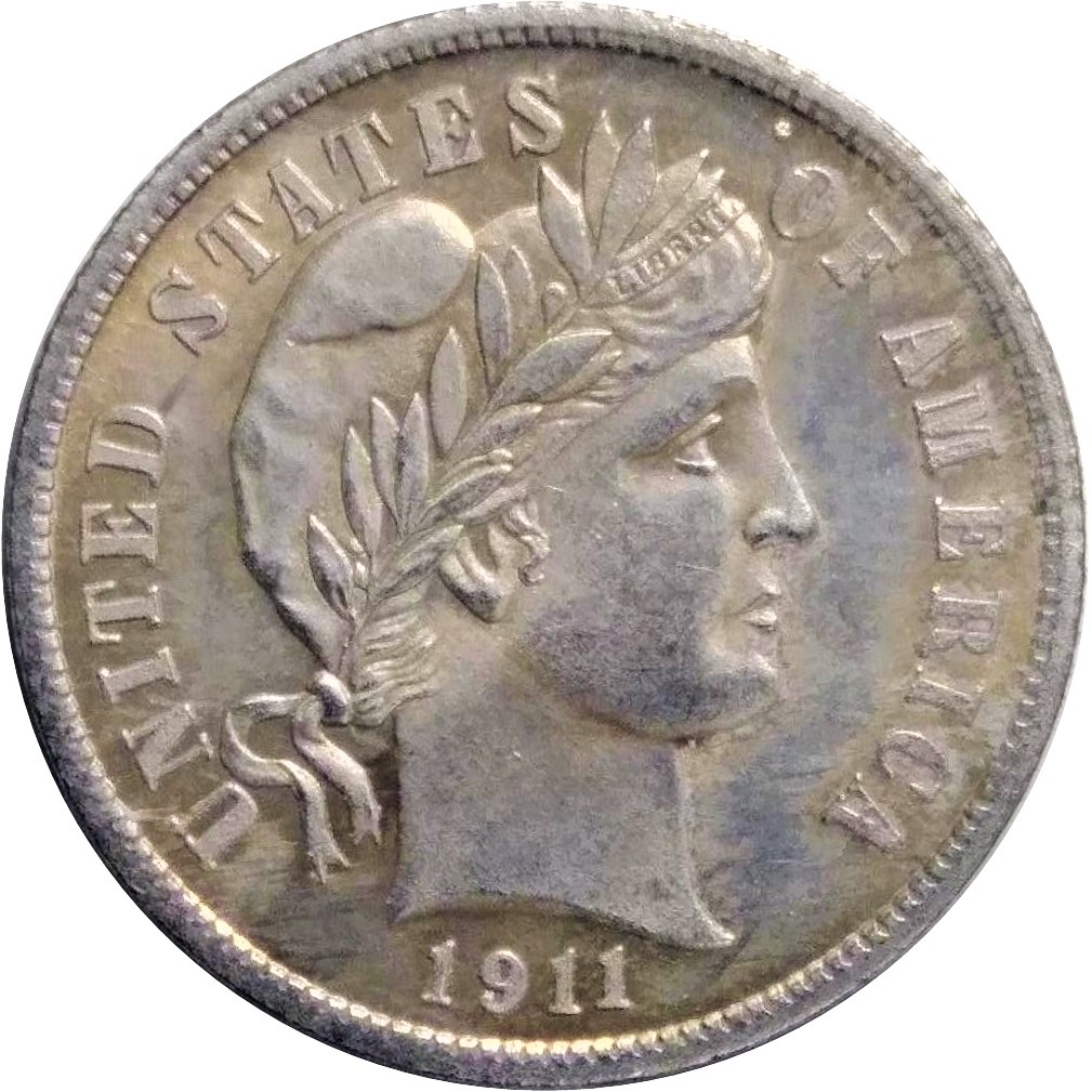 1911-Barber-Liberty-Head-Dime